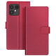 Mayaxess Étui Portefeuille 2 en 1 pour Fairphone 6 avec Coque Détachable Rouge - Conception 2-en-1 avec coque détachable magnétique pour une utilisation flexible et rapide