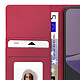 Avis Mayaxess Étui Portefeuille 2 en 1 pour Redmi 15C avec Coque Détachable Rouge