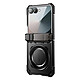 Supcase Coque Renforcée pour Galaxy Z Flip 7 Série Unicorn Beetle Grip avec Béquille Noir - Protection militaire certifiée résistant aux chutes jusqu'à 4.5 mètres grâce à sa structure multicouche robuste