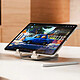 Acheter Twelve south Support Curve Mini Dune de Bureau Repliable et Ajustable pour Tablette et iPad Argent