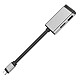Acheter A-Logic HUB 2 en 1 USB-C vers HDMI 4K 60Hz et USB-A 3.2 Série MagForce Noir / Argent