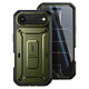 Supcase Coque Intégrale pour iPhone Air Série Unicorn Beetle Pro avec Béquille Kaki Protection complète antichoc avec structure multicouche absorbant les impacts jusqu'à 6 mètres de chute