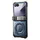 Supcase Coque Renforcée pour Galaxy Z Flip 7 Série Unicorn Beetle Grip avec Béquille Bleu - Protection militaire certifiée résistant aux chutes jusqu'à 4.5 mètres grâce à sa structure multicouche robuste