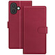 Mayaxess Étui Portefeuille 2 en 1 pour iPhone 17 avec Coque Détachable Rouge - Conception 2-en-1 avec coque détachable magnétique pour une utilisation flexible et rapide