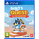 Bluey's Quest for the Gold Pen PS4 UNE NOUVELLE AVENTURE DANS LE MONDE IMAGINAIRE DE BLUEY ! Découvrez Bluey's Quest for the Gold Pen , un jeu d’aventure narratif où l’imagination de B
