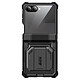 I-Blason Coque pour Galaxy Z Flip 7 Collection Armorbox avec Verre trempé et Béquille Noir - Certifiée militaire MIL-STD 810H, la coque absorbe les chocs et chutes jusqu'à 4.5 mètres