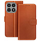 Avizar Étui à Clapet pour Xiaomi 15T Effet Cuir avec Porte-cartes et Fonction Stand - Cet étui folio marron protège votre Xiaomi 15T grâce à une coque interne souple en TPU qui absorbe efficacement les chocs