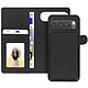 Mayaxess Étui Portefeuille pour Google Pixel 10 Pro avec Coque Détachable Magnétique Noir - Cet étui portefeuille noir pour Google Pixel 10 / 10 Pro présente un aspect sobre et élégant, étant doté d'un rabat grainé fermé par une languette magnétique
