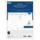 FILOFAX Recharge Organiseur Semaine sur Deux Pages Multilingue A5 - 2026 Recharge Filofax