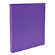 EXACOMPTA Classeur rembordé polypropylène 4 anneaux 30mm - A4 - Violet Classeur à anneaux