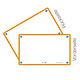Avis OXFORD Fiches 'Flash 2.0', 75 x 125 mm, uni, orange