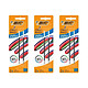BIC Pack 2 Recharges pour Stylo-bille 4 Colours Smooth S Bleu x 3 Recharge pour stylo bille
