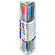 STAEDTLER Fineliner triplus BRILLIANT COLOURS, boîte de 12 Feutre à pointe fine