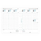 Avis FILOFAX Recharge Organiseur Semaine sur Deux Pages Multilingue A5 - 2026