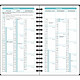 EXACOMPTA Agenda de poche Lady 16S spiralé Sophie Adde 9 x16 cm Semainier 2026 pas cher