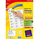 AVERY Boîte de 1800 étiquettes laser blanc 63,5X46,6mm L7161-100 Etiquette multi-usages