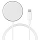 Mayaxess Chargeur Magsafe Magnétique 15W pour iPhone 17 / 17 Pro / 17 Pro Max / 17 Air Blanc Le chargeur MagSafe 15W offre une recharge rapide et efficace pour tous vos iPhone compatibles.