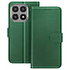 Avizar Étui à Clapet pour Xiaomi 15T Effet Cuir avec Porte-cartes et Fonction Stand Cet étui folio vert foncé protège votre Xiaomi 15T grâce à une coque interne souple en TPU qui absorbe efficacement les chocs