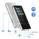 Avizar Lecteur MP3 Tactile Musique et Vidéo avec Bluetooth Autonomie 20h Argent pas cher