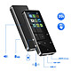 Avizar Lecteur MP3 Tactile Musique et Vidéo avec Bluetooth Autonomie 20h Noir pas cher