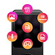 Avizar Lecteur MP3 Musique et Vidéo avec Bluetooth Compatible carte Micro SD pas cher
