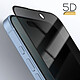 Avis Tactical Protection d'Écran pour iPhone 17 Anti-Espion en Verre Trempé 5D Noir transparent