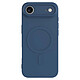 JUST IN CASE Coque MagSafe pour iPhone Air Série Kick Case en TPU Ultra Durable Bleu Coque antichoc avec dos en TPU renforcé pour protéger efficacement contre les chutes et les rayures
