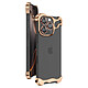 Avizar Protection Design pour iPhone 16 Pro Bumper Renforcé avec Verre trempé Caméra Cette protection design minimaliste possède une structure en métal rigide pour une protection durable