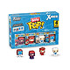 X-Men - Pack 4 figurines Bitty POP! X-Men (série 1) 2,5 cm Pack de 4 figurines Bitty POP! X-Men (série 1) 2,5 cm.