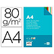 Avis LIDERPAPEL Papier couleur multifonction a4 80g/m2 10 coloris assortis paquet 100 feuilles x 25