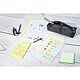 Avis EXACOMPTA Paquet 100 fiches Bristol quadrillé 5x5 perforé - 148x210mm - Couleurs assorties