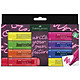 FABER-CASTELL Surligneur TEXTLINER 1546 NEON, étui de 8 Surligneur