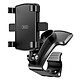 XO Support de Voiture pour Smartphone Rotatif 360° à Fixer sur Tableau de Bord Noir Fixation à pince stable sur casquette de tableau de bord