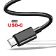 Acheter Swissten Chargeur Magnétique 2.5W pour Galaxy Watch avec Câble USB-C 1.2m Anti-noeuds Noir