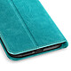 Mayaxess Étui Portefeuille pour Honor 400 Smart Antichoc avec Dragonne Inclus Turquoise pas cher