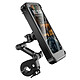 Avizar Support Vélo / Moto Téléphone avec Coque Intégrale Étanche et Tactile Coque intégrale étanche protégeant efficacement contre la pluie, la poussière et les projections