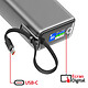 Acheter Swissten Batterie de Secours 25000mAh pour MacBook / PC Portable avec Affichage Numérique Gris