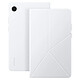Samsung Étui Original pour Galaxy Tab A11 Série Book Cover avec Fonction Stand Blanc Cet étui blanc Book Cover original Samsung est spécialement conçu pour la Galaxy Tab A11 et assure un ajustement précis autour de la tablette