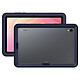 Samsung Coque pour Galaxy Tab S11 Série Frame Cover Officielle avec Fonction Stand Bleu marine Cette coque bleu marine série Frame Cover officielle Samsung protège les bords et les coins de votre Galaxy Tab S11 avec un cadre rigide léger et résistant