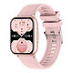 Avizar Montre Connectée Sport TFT Bluetooth IP68 Suivi Santé Série Titmo E-100 Rose Montre Connectée Titmo E-100 avec grand écran TFT 1,83? et appels Bluetooth