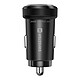 Swissten Chargeur Voiture Fast Charging 20W 2x USB-C Power Delivery Noir pas cher