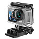 Avizar Caméra Sport Ultra HD 5K GoPro 24MP Étanche jusqu'à 30m avec Double Écran Noir Cette caméra possède une résolution 5K à 30 fps avec stabilisation gyroscopique