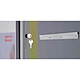 Avis NOBO Vitrine d'extérieur fond magnétique 4xA4 porte battante blanc