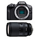 CANON EOS R100 + Objectif TAMRON 18-300 mm f/3.5-6.3 Di III-A VC VXD MATERIEL PROVENANCE FRANCE. Emballage securisé de vos commandes. Livré avec Facture dont TVA.