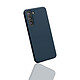 Avis Evetane Coque Galaxy S22+ Silicone liquide Bleu + 2 Vitres en Verre trempé Protection écran Antichocs