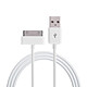 Acheter Avizar Chargeur Secteur USB-A 1A avec Câble Apple 30 broches vers USB-A 1m