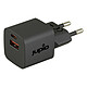 JUPIO Chargeur double USB / USB-C 30 W GAN MATERIEL PROVENANCE FRANCE. Emballage securisé de vos commandes. Livré avec Facture dont TVA.