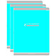 CONQUÉRANT Cahier conquérant classique agrafé 24 x 32 cm 96P 90G grands carreaux bleu x 3 Cahier