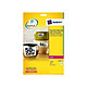 AVERY Boite de 420 etiquettes laser inalterables blanches 63,5x38,1 L7060-20 Etiquette spécifique