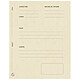 EXACOMPTA Pack de 25 dossiers de plaidoirie Avocats 'Pour / Contre' 25x32 cm Ivoire x 5 Chemise de rangement